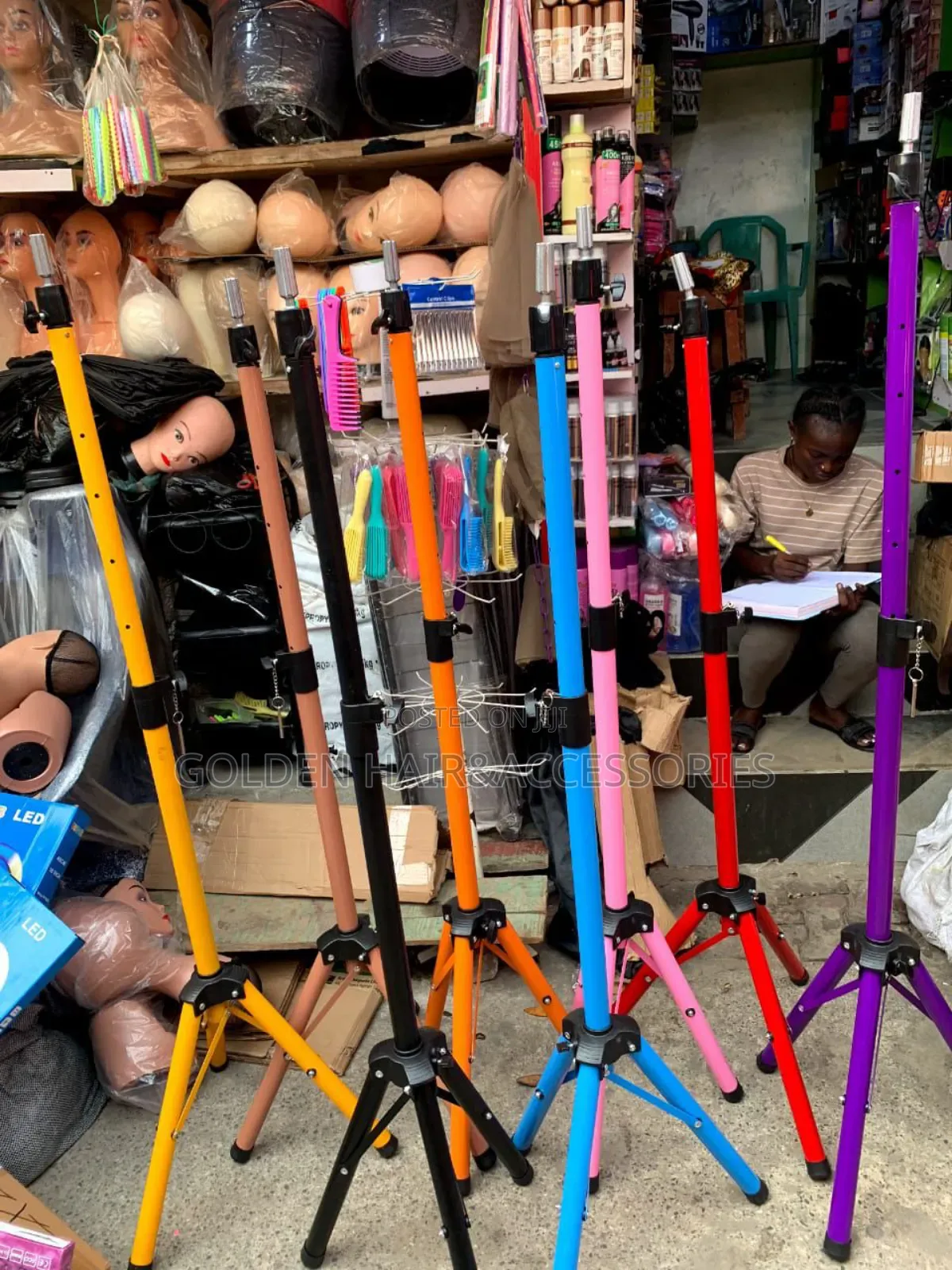 Mannequin Head Tripod Stand