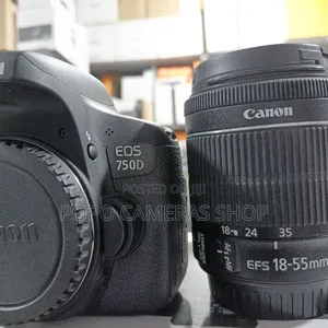 Canon Eos 750d With Ef 18-55 Mm Is STM Lens