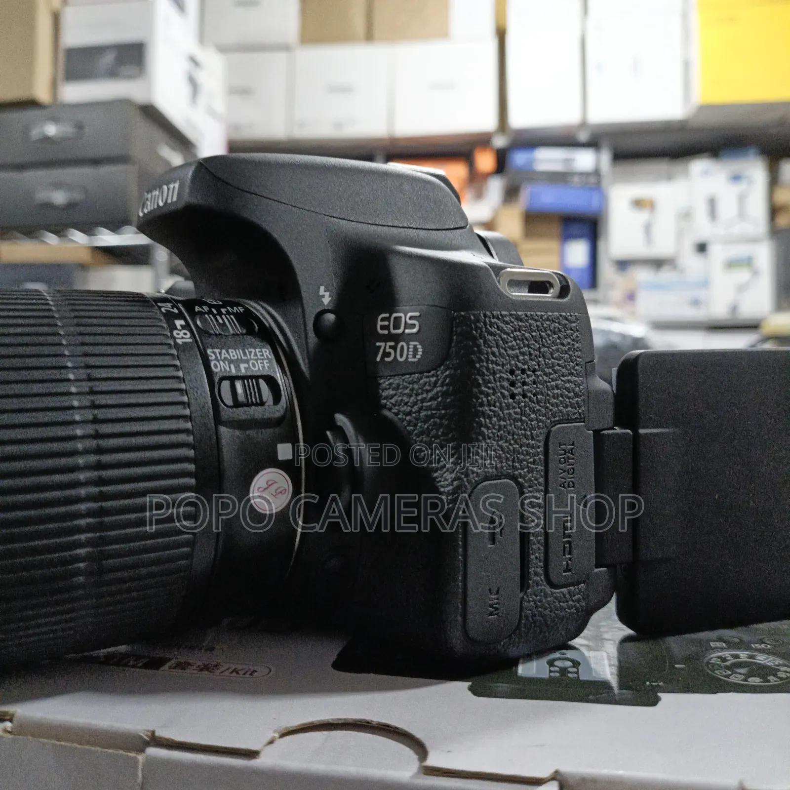 Canon Eos 750d With Ef 18-55 Mm Is STM Lens