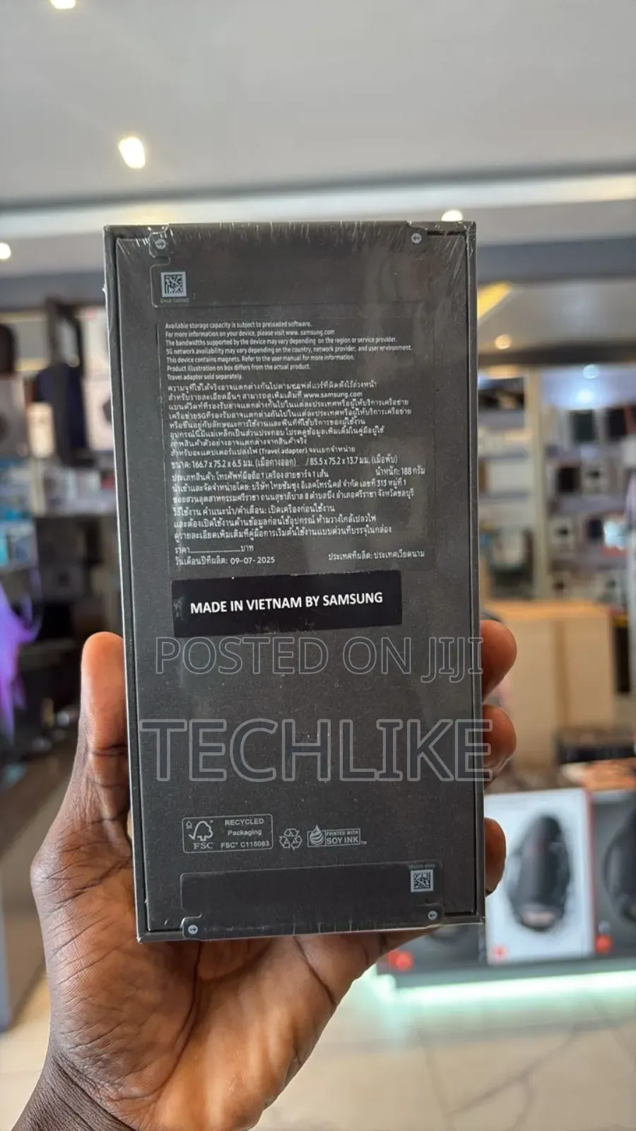 New Samsung Galaxy Z Flip7 512 GB Blue