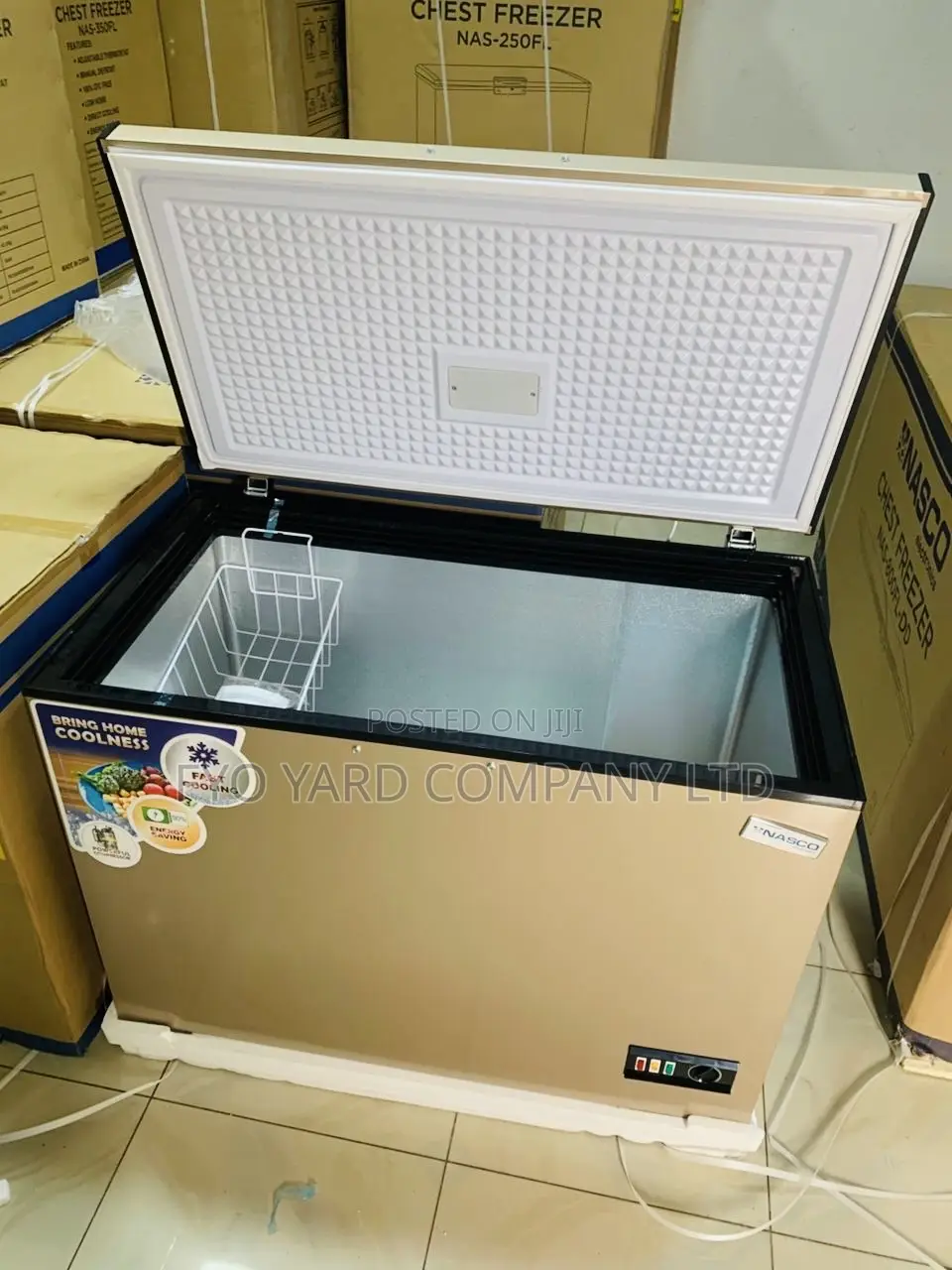288liters New Inbox Nasco Fast Cooling Chest Freezer