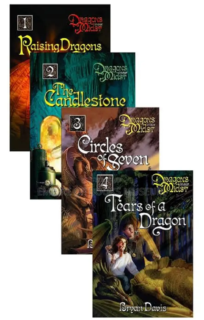 Dragon in Our Midst Books Series Set 1,2,3,4