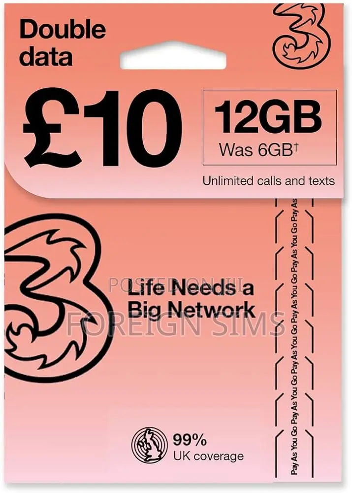 Uk Sim Which Can Make Call,Text And Use Data In Ghana