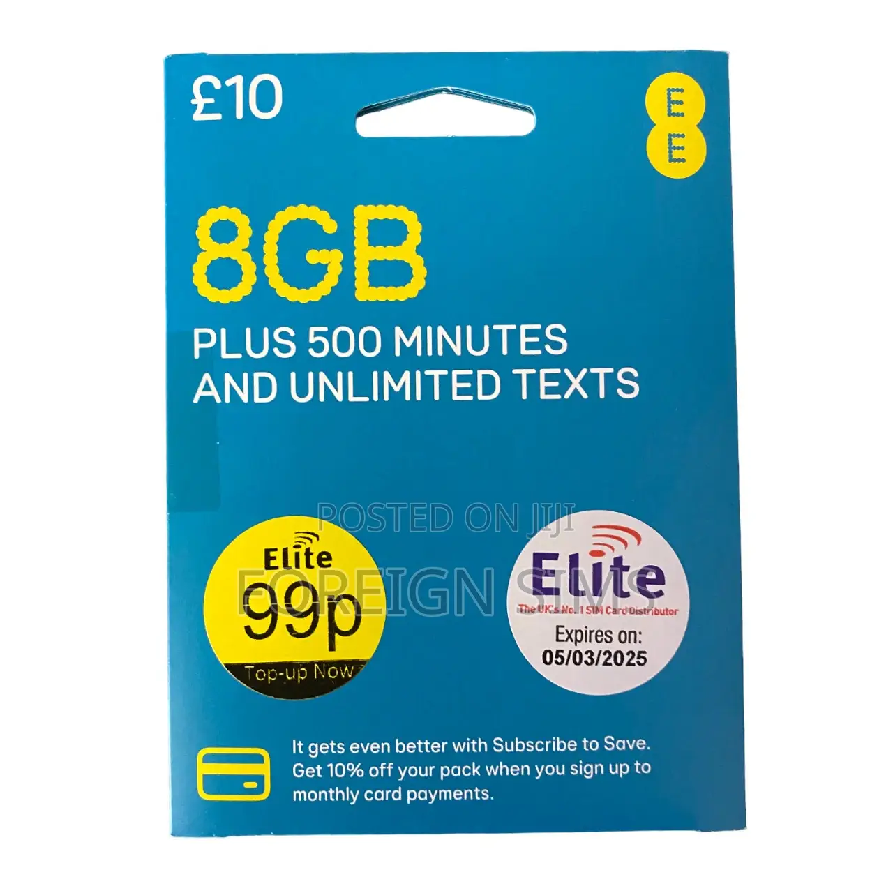 Cheap Uk Sim Card Available