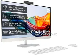 New Desktop Computer HP AiO 27 32GB Intel Core i7 SSD 1T