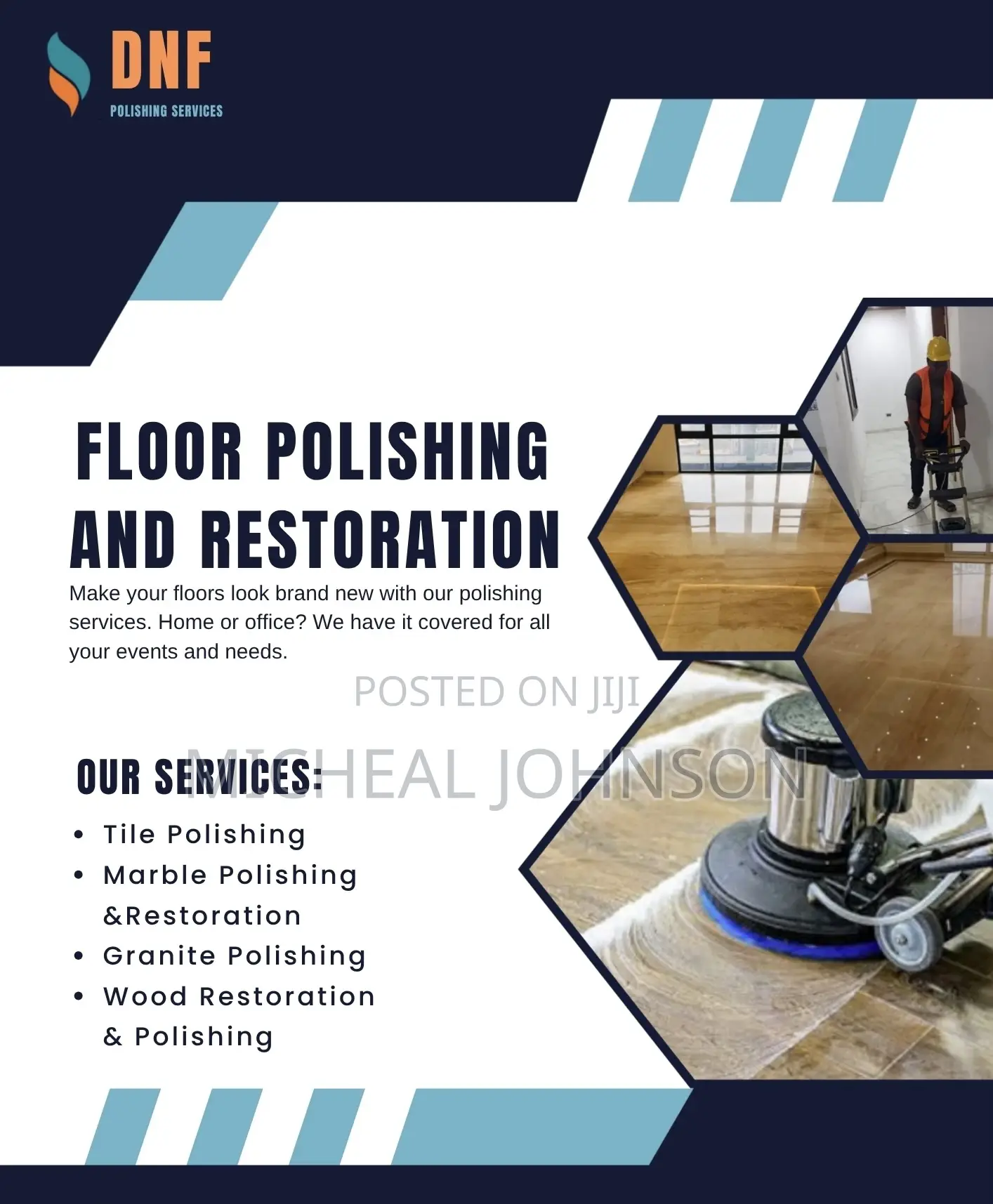 Tile/Wood/Marble Polishing and Restoration