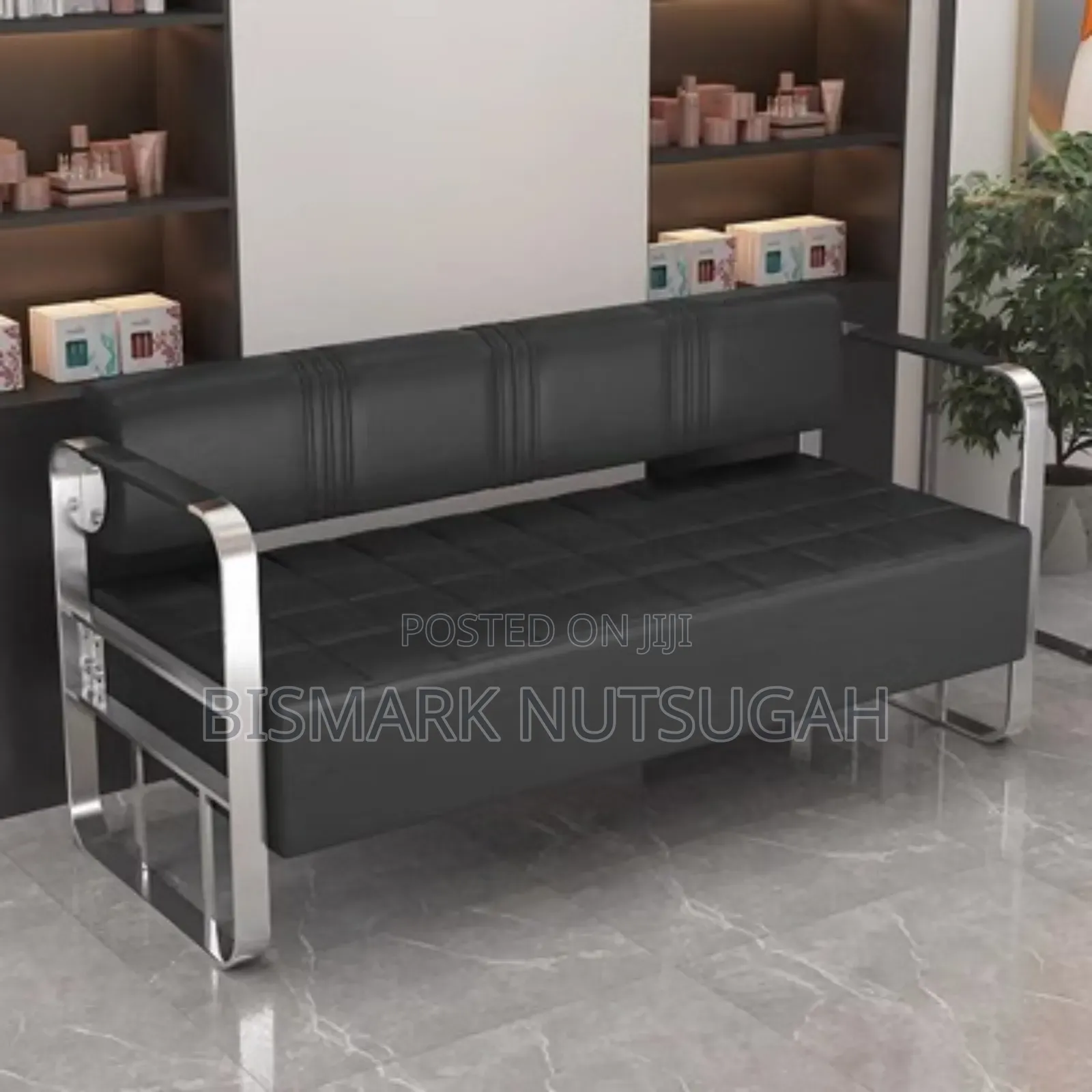 3in1 Modern Salon Barbering Waiting Chair