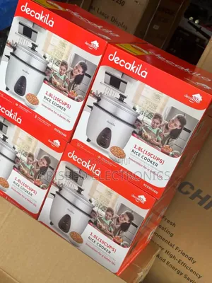 *Decakila Rice Cooker 1.8 Litres *