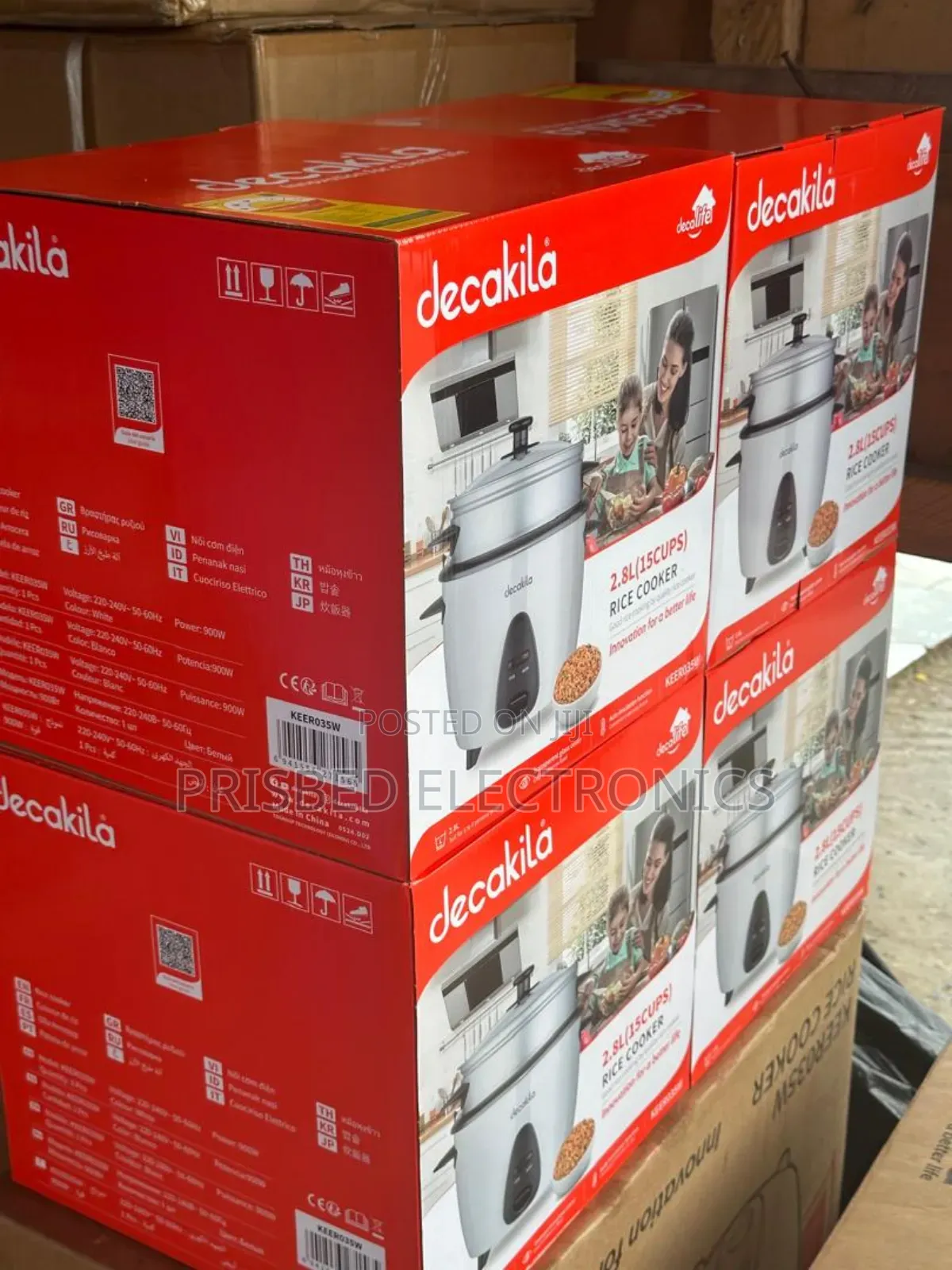 ^^Decakila Durable Rice Cooker 2.8 Litres