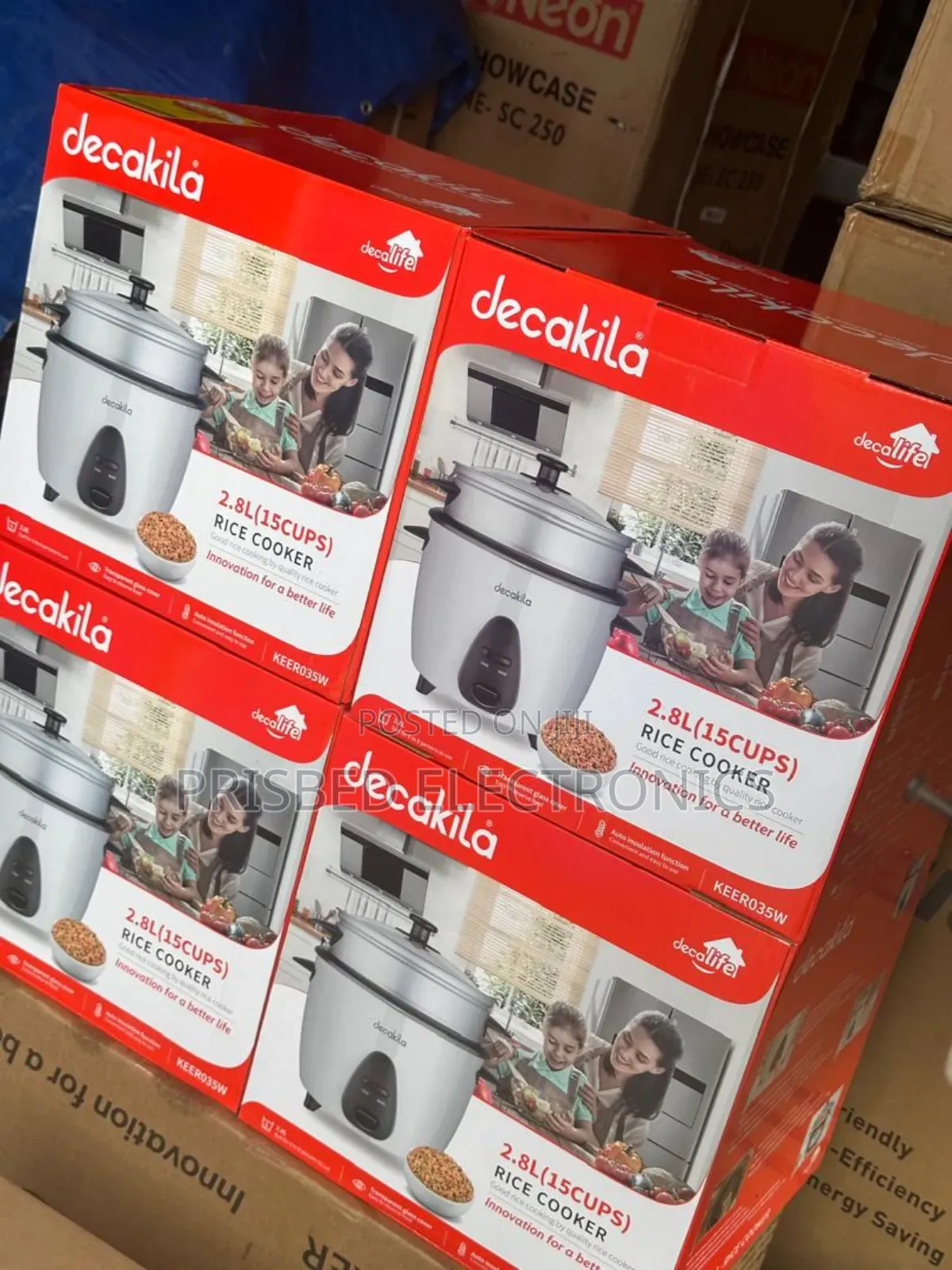 ^^Decakila Durable Rice Cooker 2.8 Litres