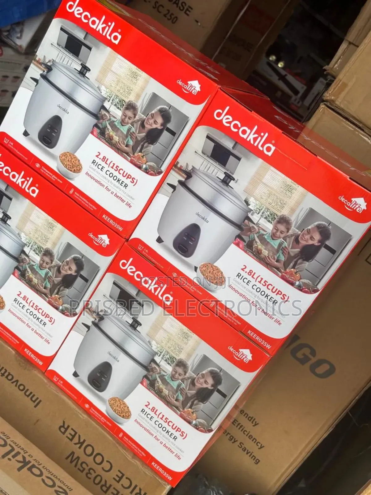 ^^Decakila Durable Rice Cooker 2.8 Litres