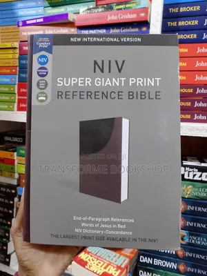 Niv Super Giant Print Reference Bible
