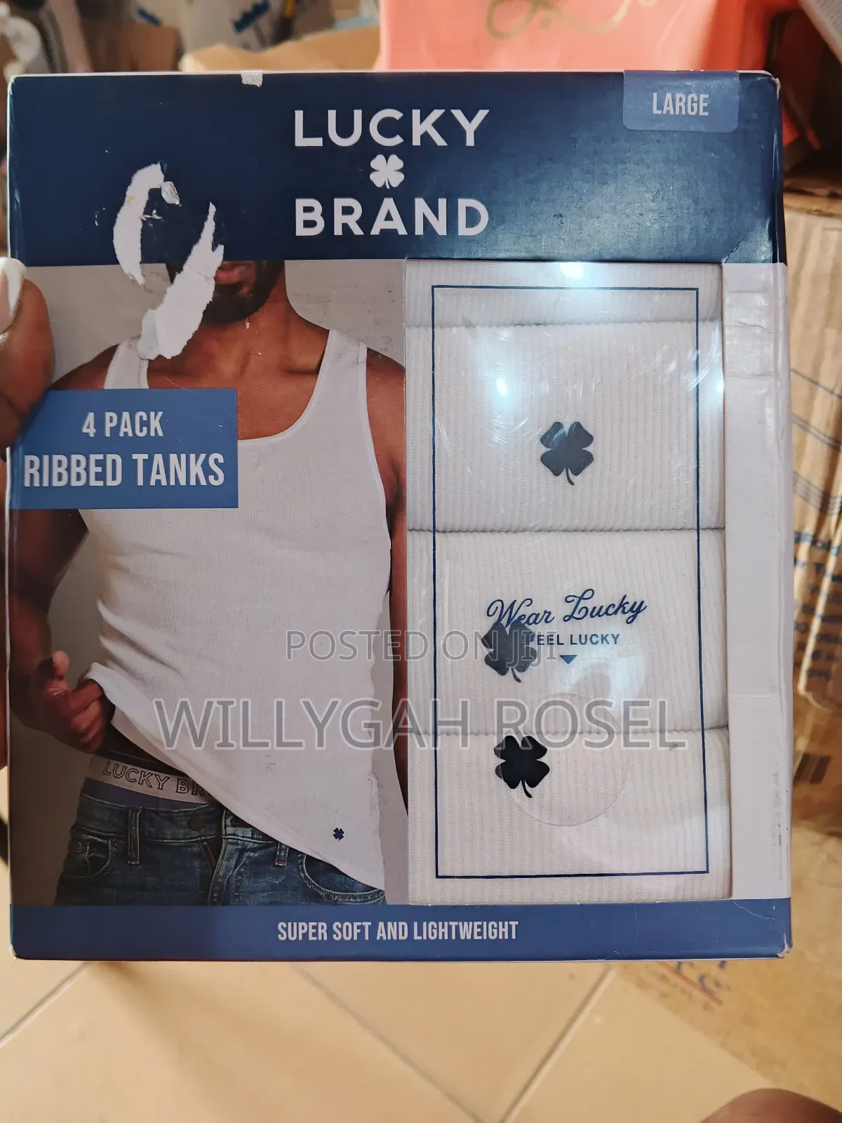 4packs Lucky Brand Tank