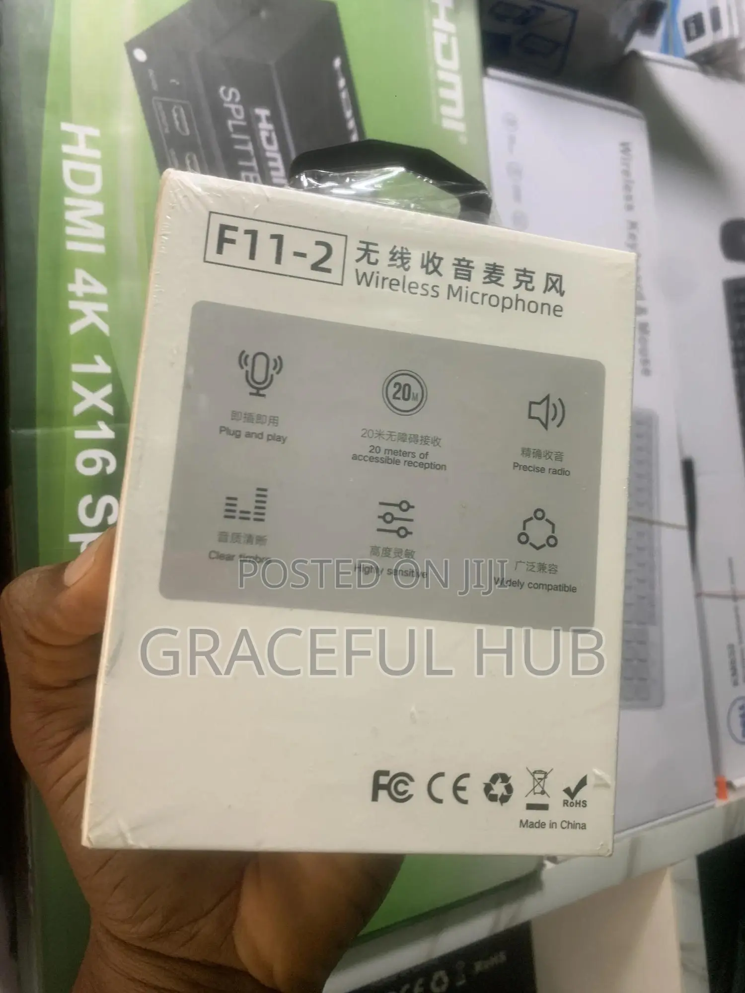 F11-2 Wireless Microphone