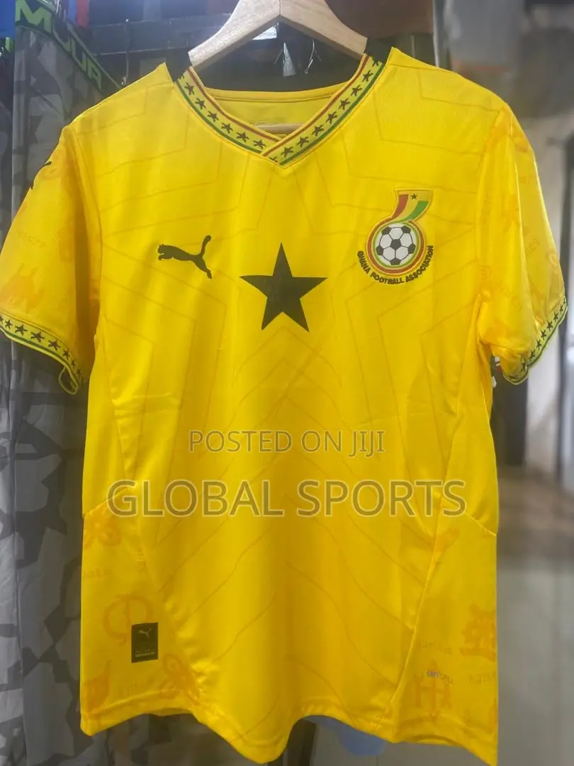 2025/26 Black Stars Away Kit