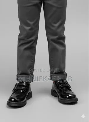 Double Buckle Mirror Shoe