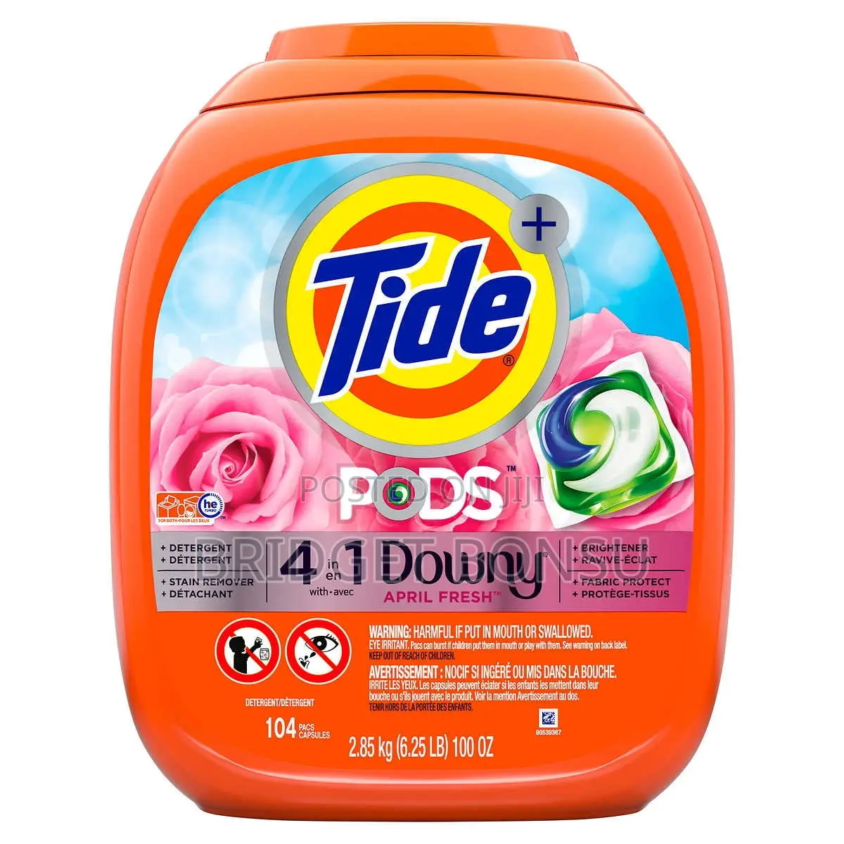 Tide 4 in 1 Downy Pods 104 Counts