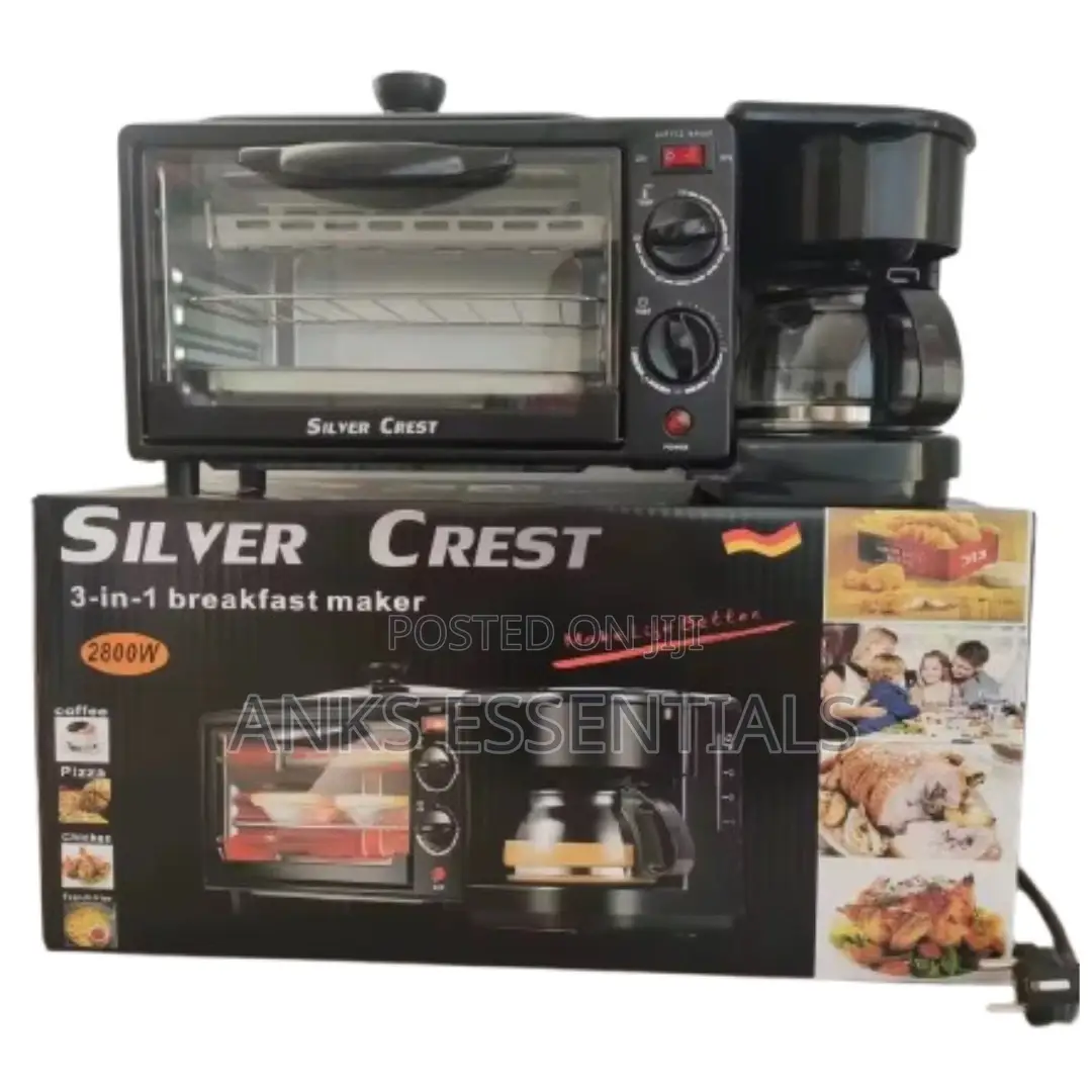 Multifunction Breakfast Maker With Coffee Pot And Oven