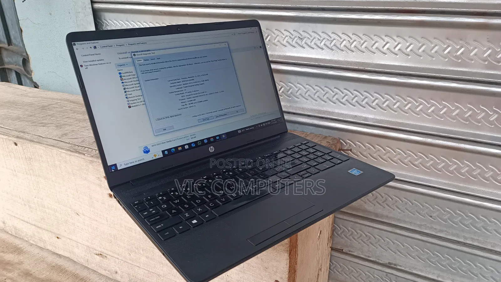 Laptop HP 15-Dw0037wm 8GB Intel SSD 256GB