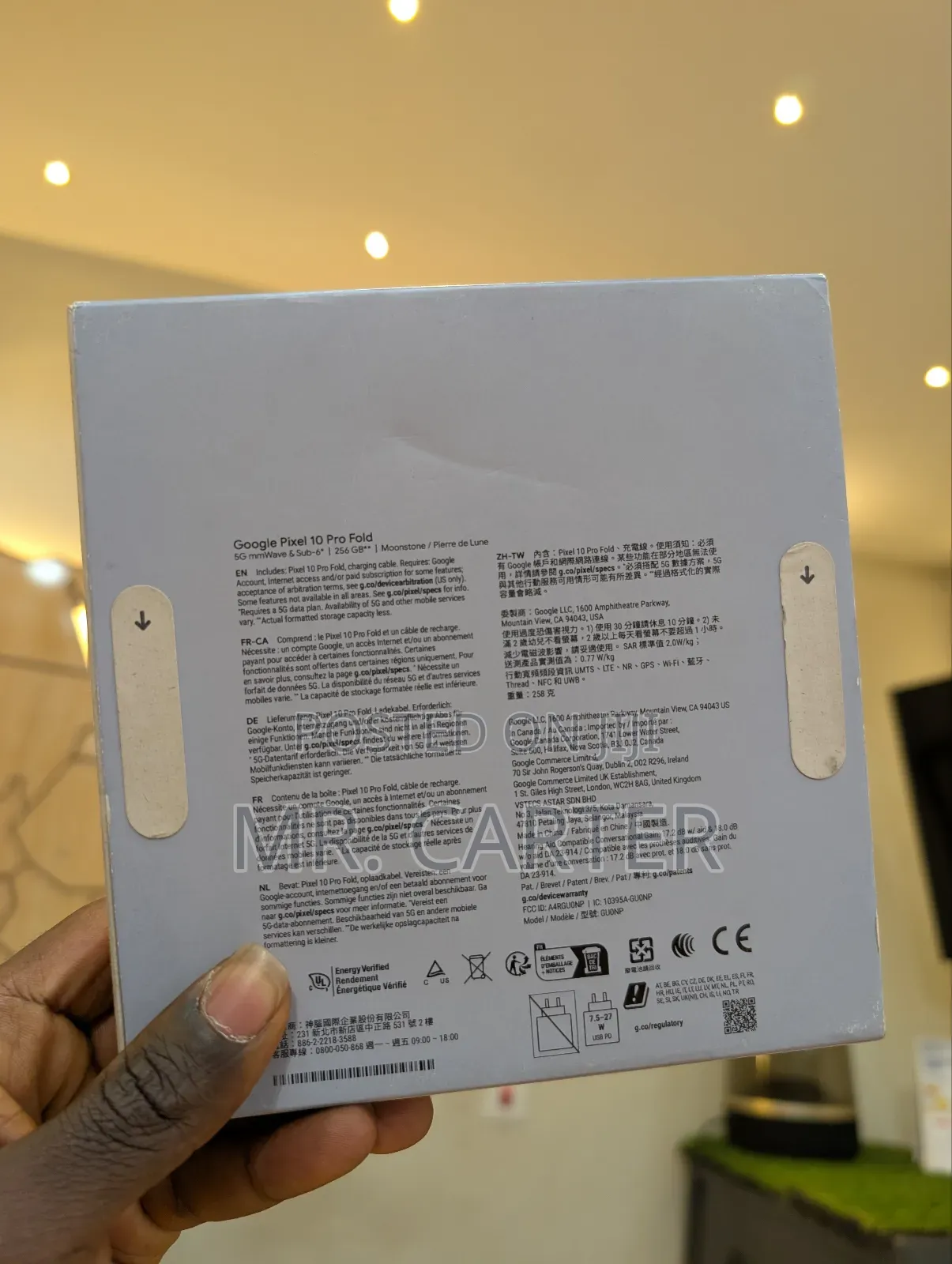 New Google Pixel 10 Pro Fold 256 GB Gray