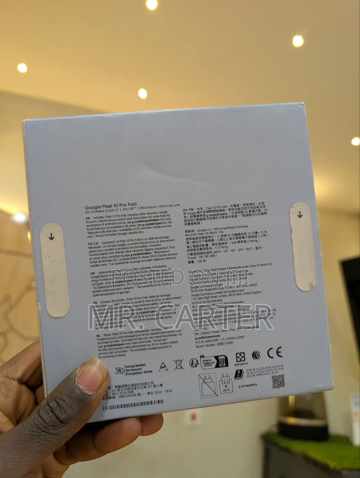 New Google Pixel 10 Pro Fold 256 GB Gray