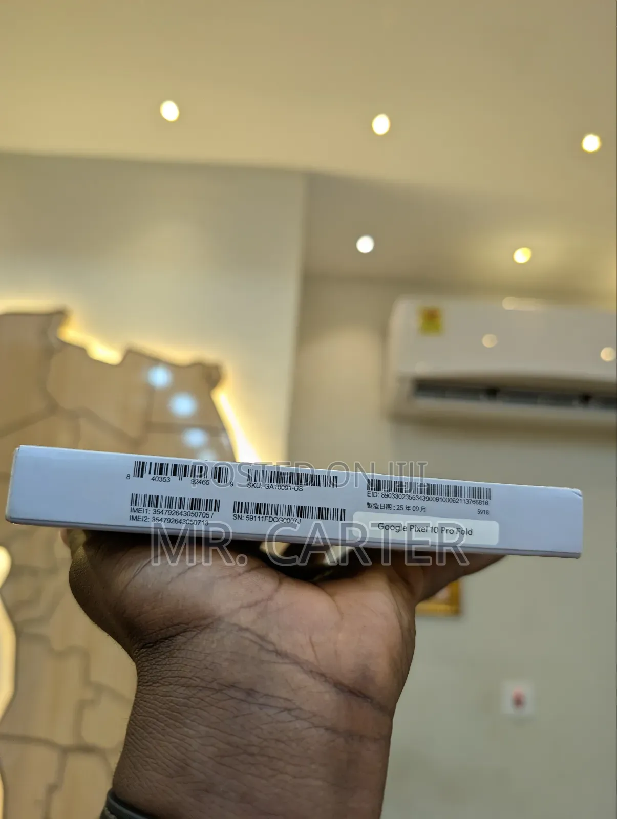 New Google Pixel 10 Pro Fold 256 GB Gray