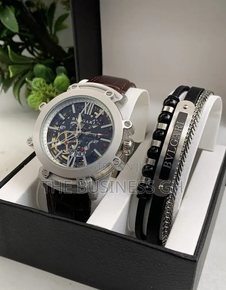 Bvlgari Watch With Bracelet for Men