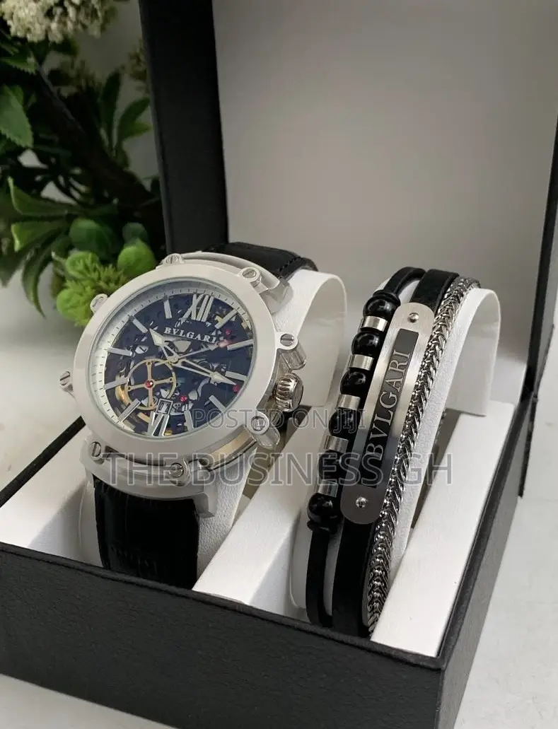 Bvlgari Watch With Bracelet for Men