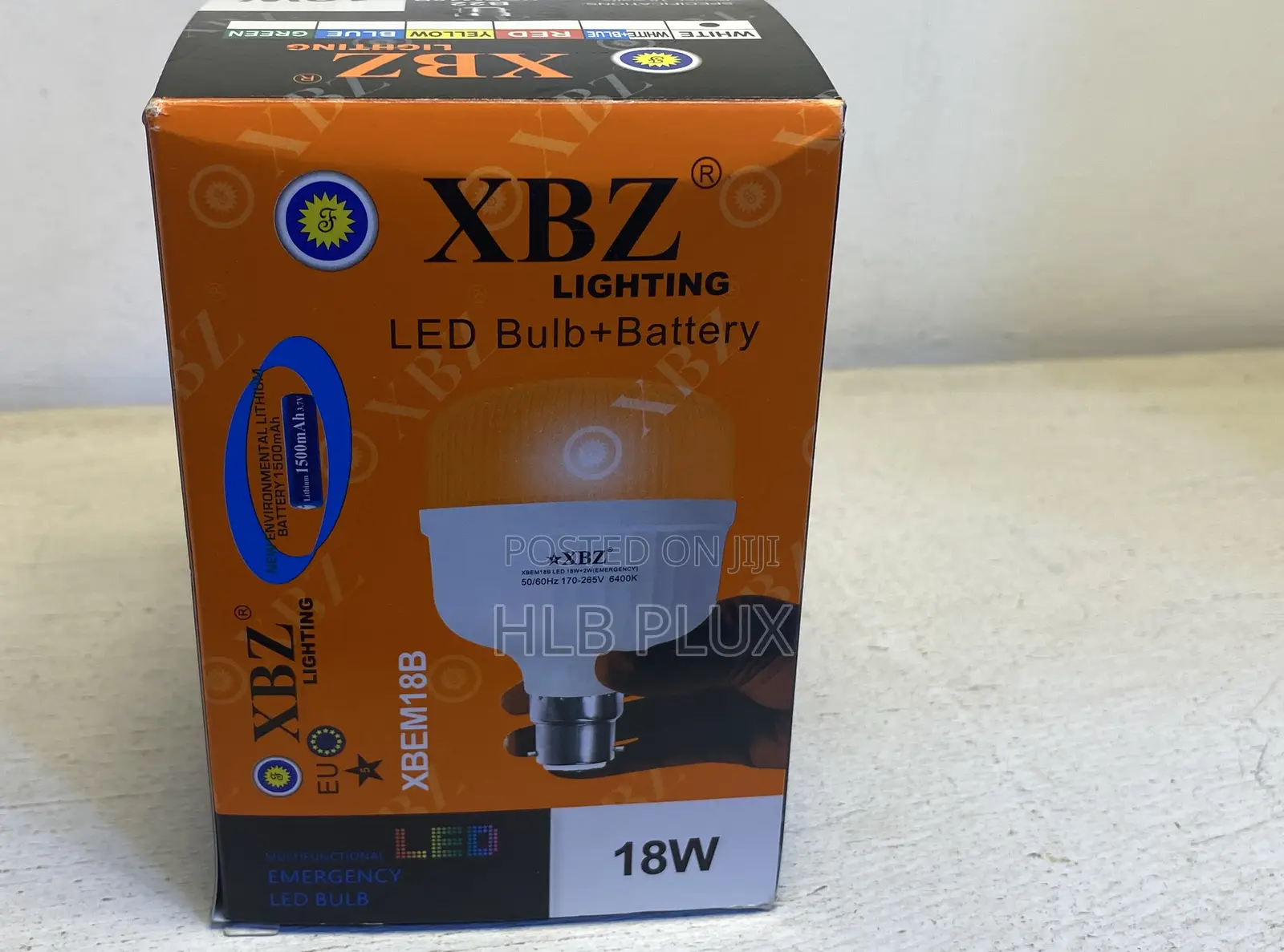 XBZ 18w Rechargeable Bulb