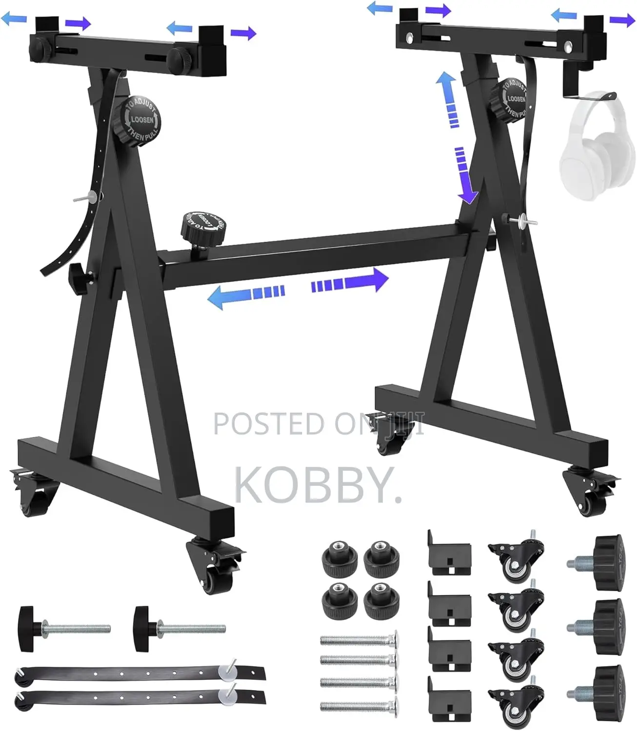 Keyboard Stand Adjustable Heavy Duty Z Lock