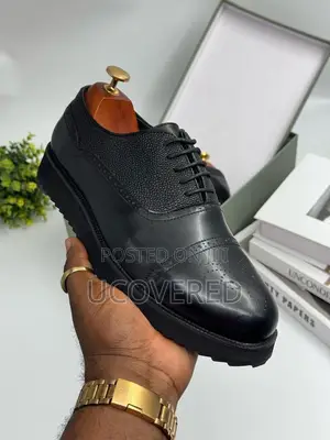 Berluti Men’S Leather Laced Shoes