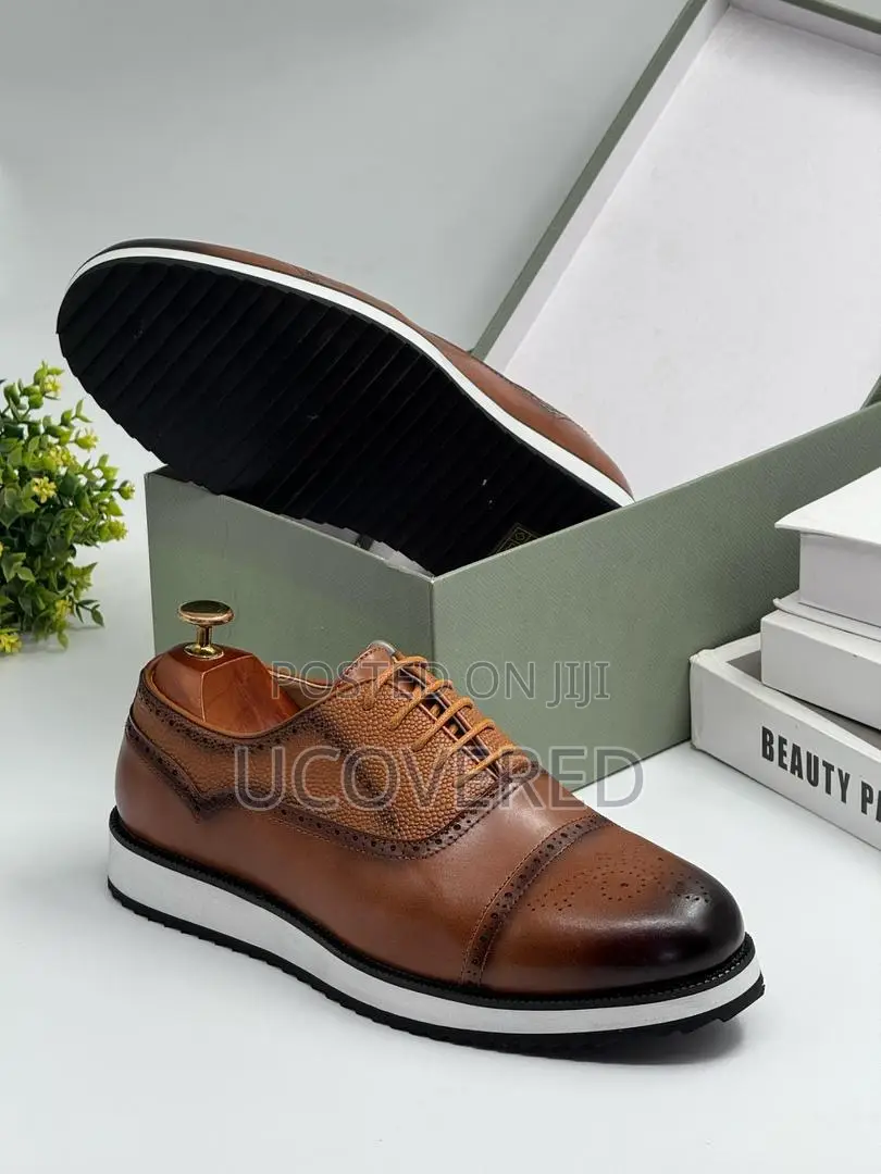 Berluti Men’S Leather Laced Shoes