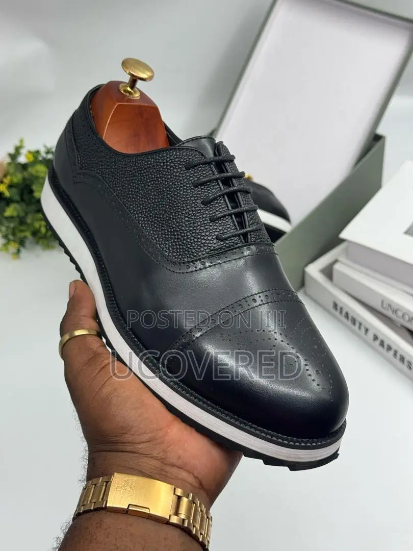 Berluti Men’S Leather Laced Shoes