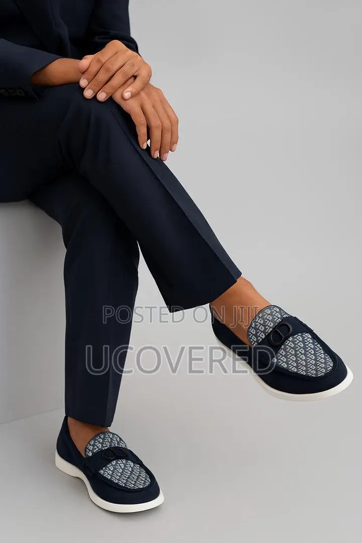 Dior Men’S Suede Loafers Sneakers