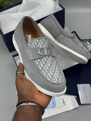 Dior Men’S Suede Loafers Sneakers