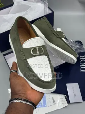 Dior Men’S Suede Loafers Sneakers