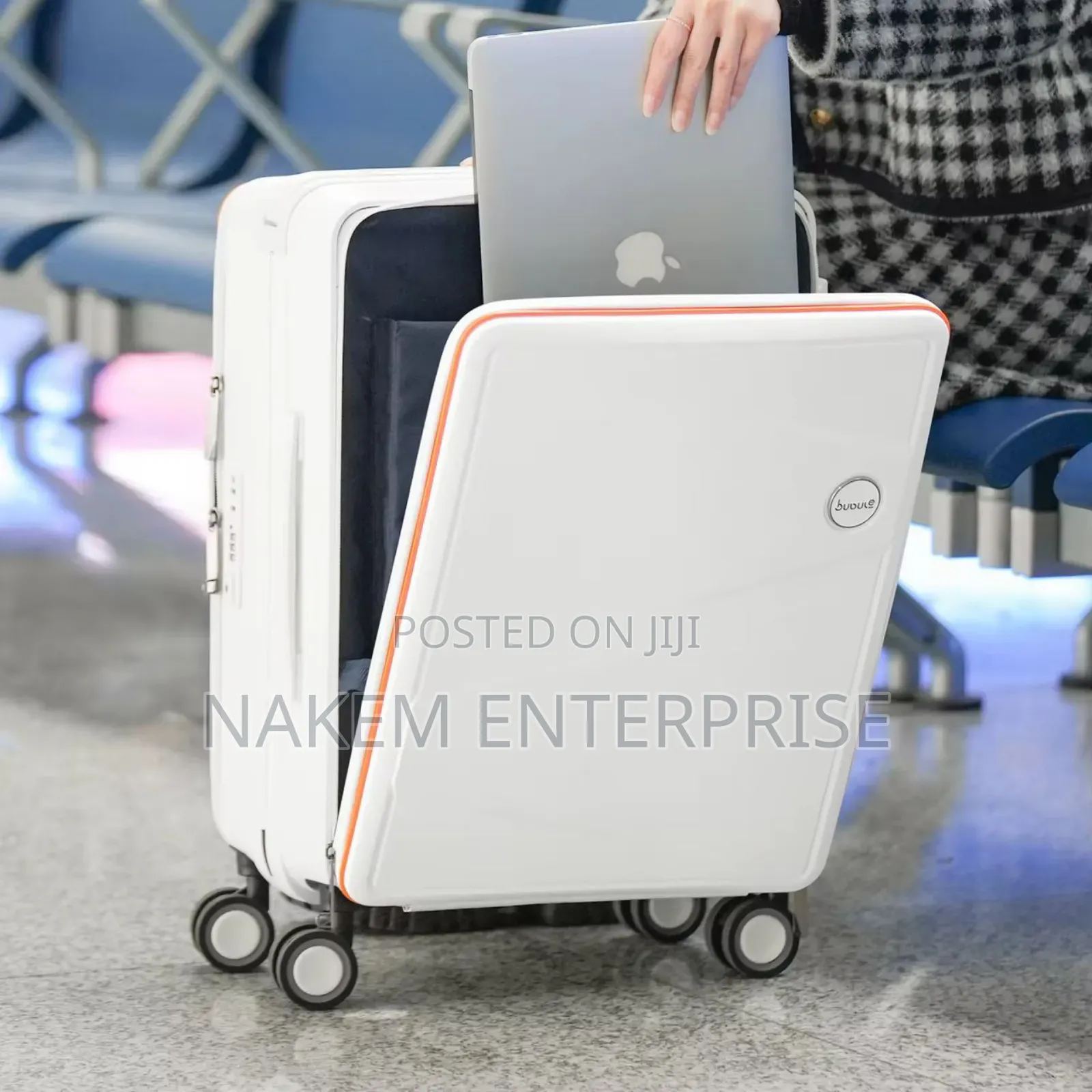 20"25 Inches Trolley Luggage With A Tsa Locks And A Laptop Compartment