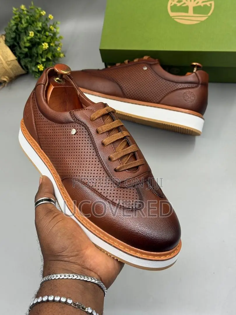 Timberland High Quality Unisex Laced Sneakers