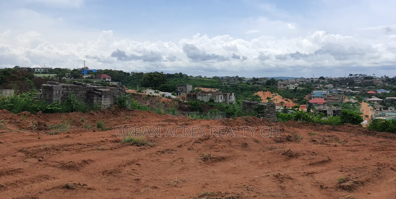 C/R, CAPE COAST (GRREEN HILL) _ 2 Plots Building Land
