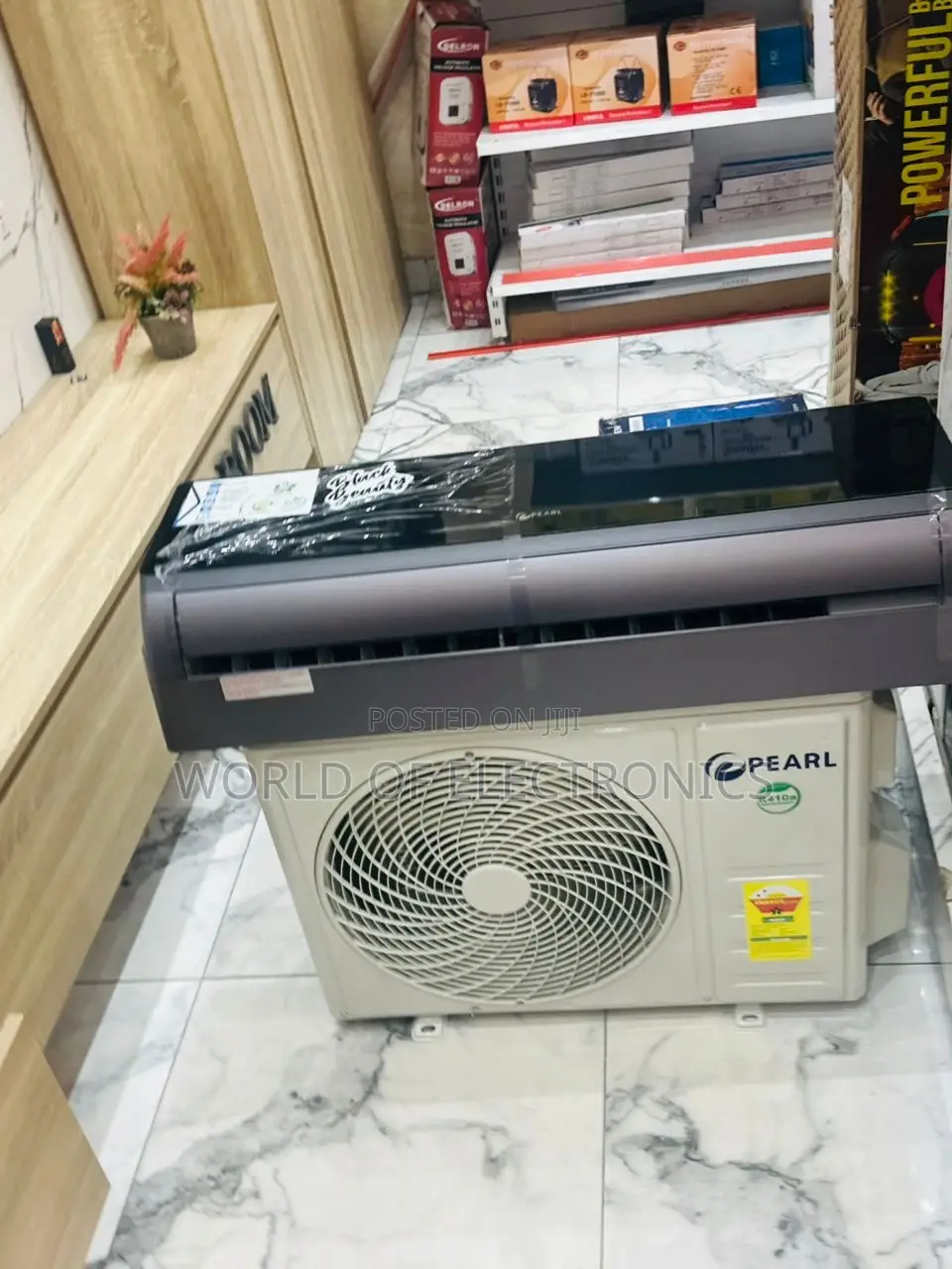 Efficient Air. Condition Pearl Air. Condition 1.5 Hp Mirror Black