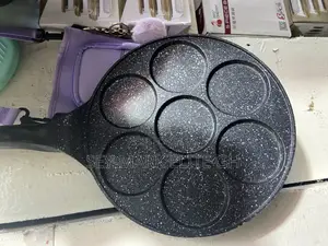 7 Holes Non Stick Pancake Frying Pan