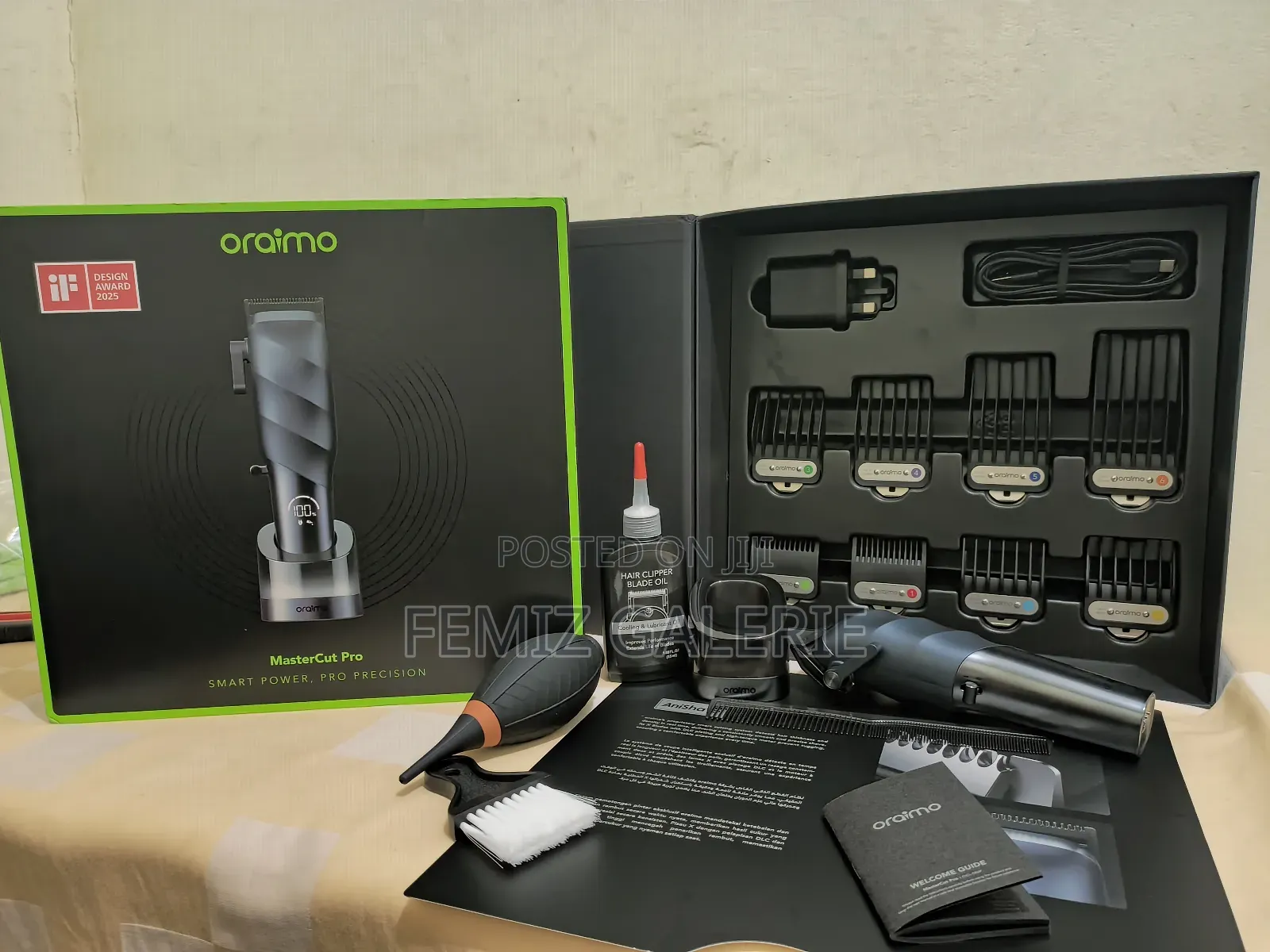 Oraimo Mastercut Pro 4500mah Anishavetm Smart Clipper
