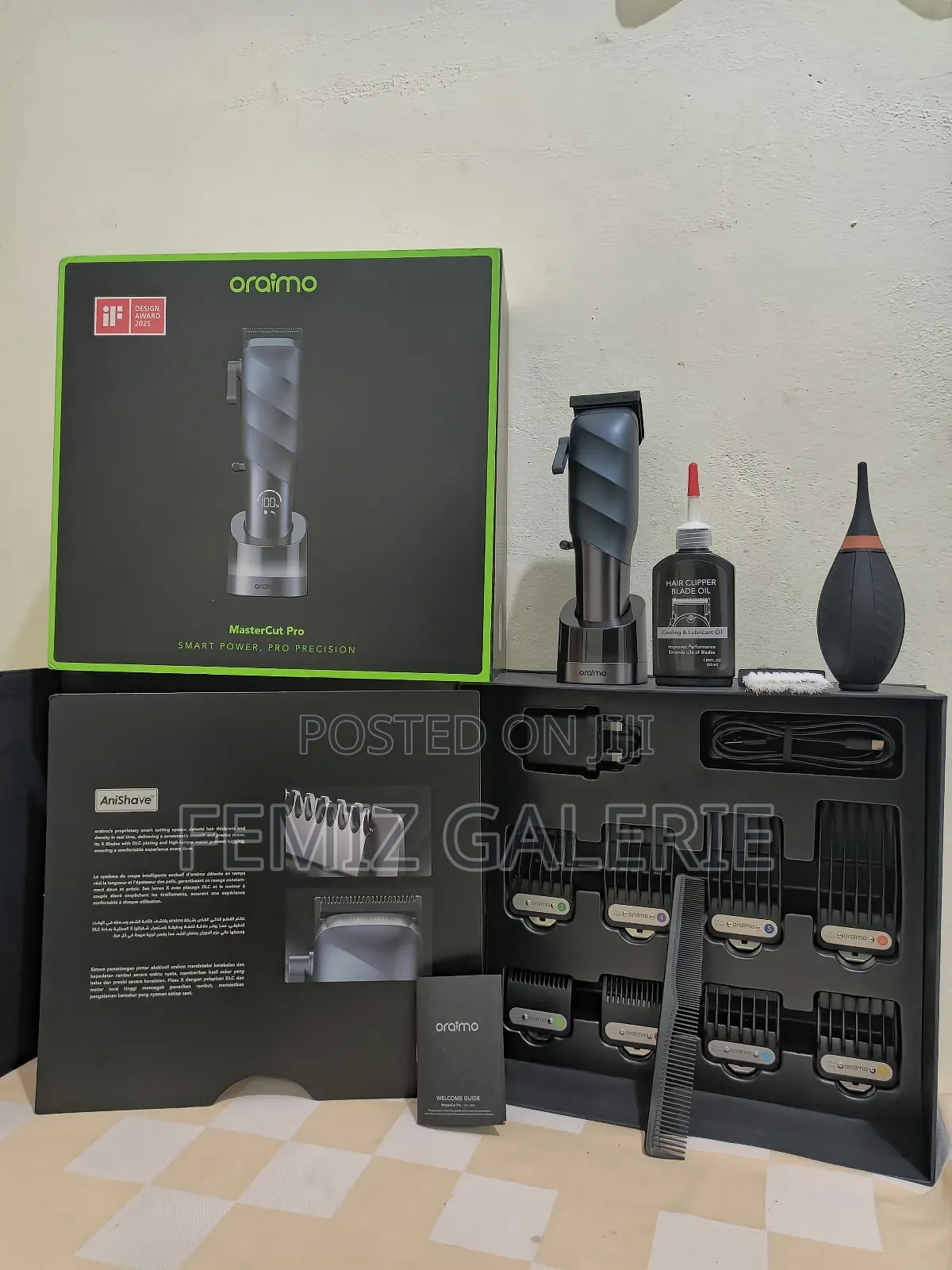 Oraimo Mastercut Pro 4500mah Anishavetm Smart Clipper