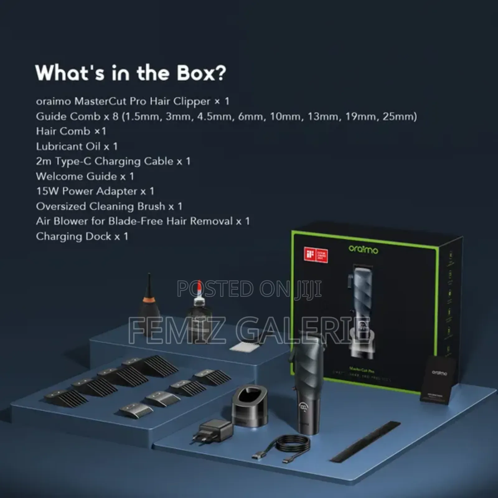 Oraimo Mastercut Pro 4500mah Anishavetm Smart Clipper