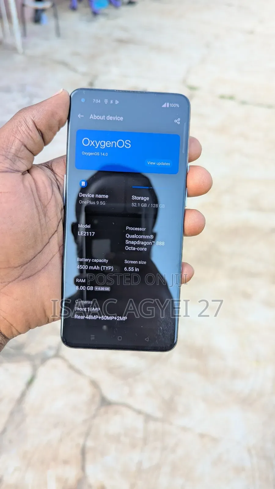 New OnePlus 9 128 GB Blue