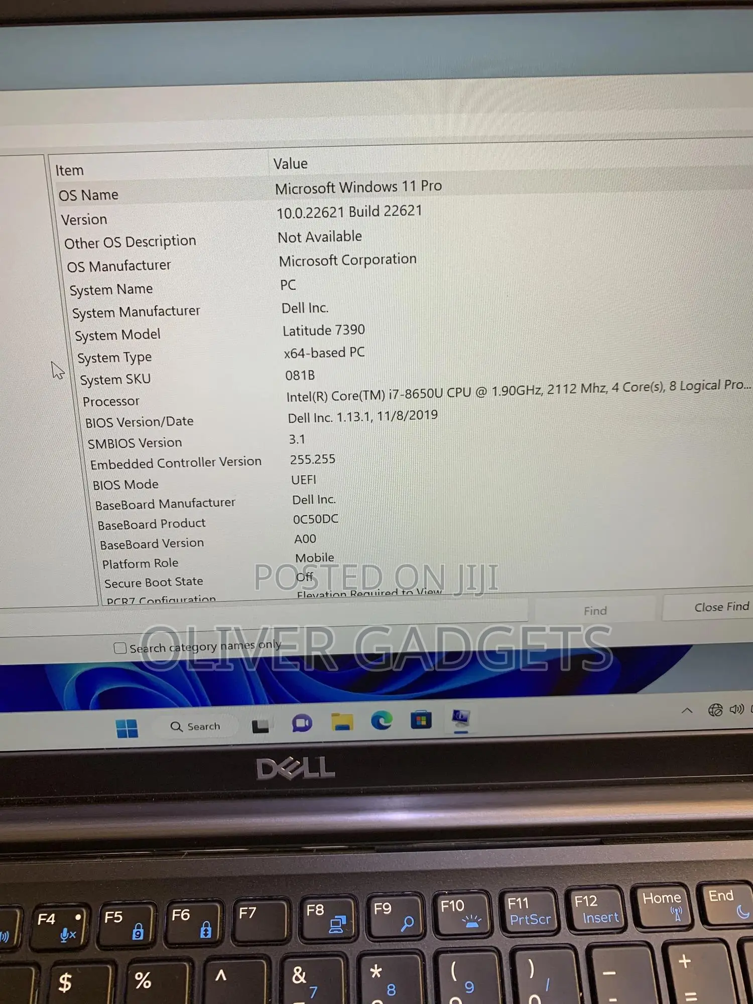 Laptop Dell Latitude 7390 16GB Intel Core i7 SSD 256GB