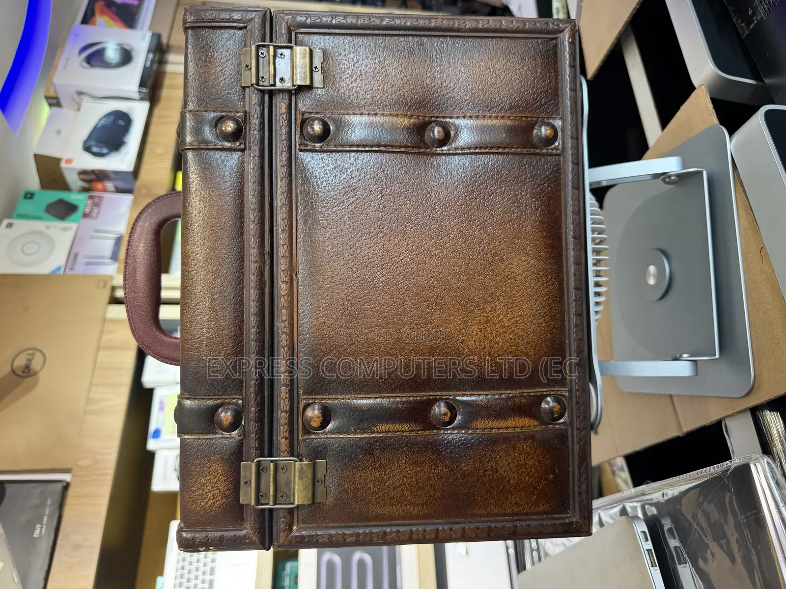 Classic Vintage Genuine Leather Briefcase Bag (Forsse)Original Fromuk