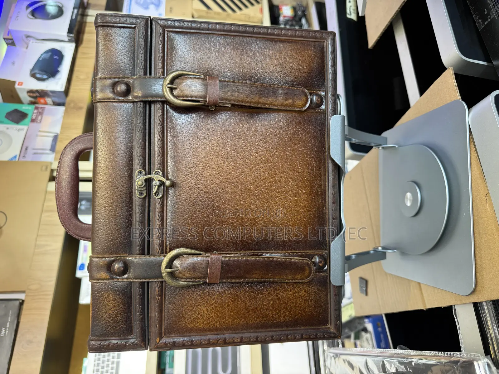 Classic Vintage Genuine Leather Briefcase Bag (Forsse)Original Fromuk