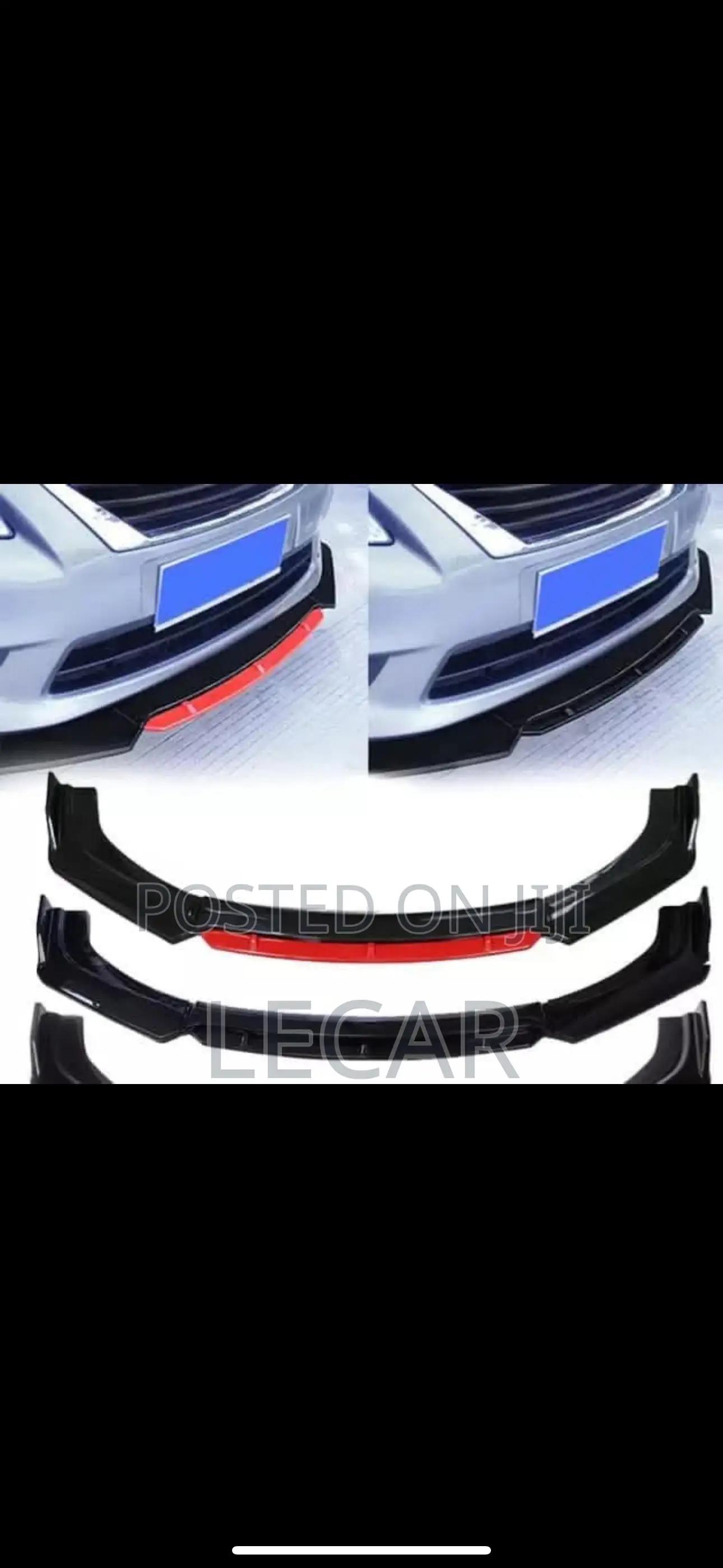 Bumper Lip ( Black Red Blue )