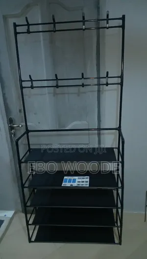 Portable Clothes And Shoes Rack